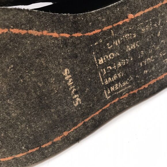 Simms Tributary Wading Boots Men's 8 Brown 12mm Felt Sole Lace Up Fishing Shoes - Picture 15 of 15